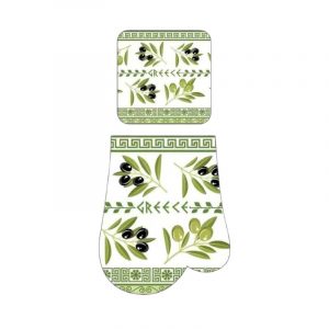 Σετ γάντι & πιάστρα φούρνου Souvenir - Greece - 241859