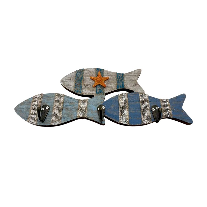Σετ διακοσμητικά Souvenir - Κρεμάστρα - ZB24119 - 4 τεμάχια - 251971