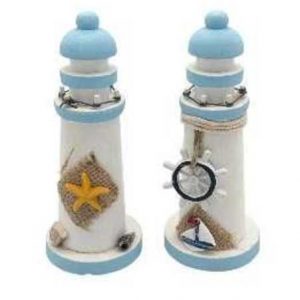 Σετ διακοσμητικά Souvenir - Φάρος - 4 τεμάχια - LL2022-23 - 921089