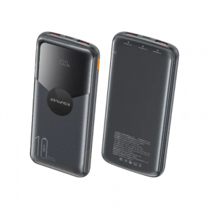 Powerbank - P63K - 10.000mah - 22.5W - AWEI - 009874 - Black