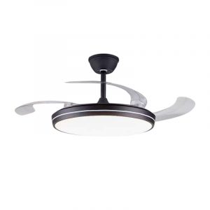 Ανεμιστήρας οροφής & φωτιστικό - DS-8989 - 2*48W - 431606 - Black