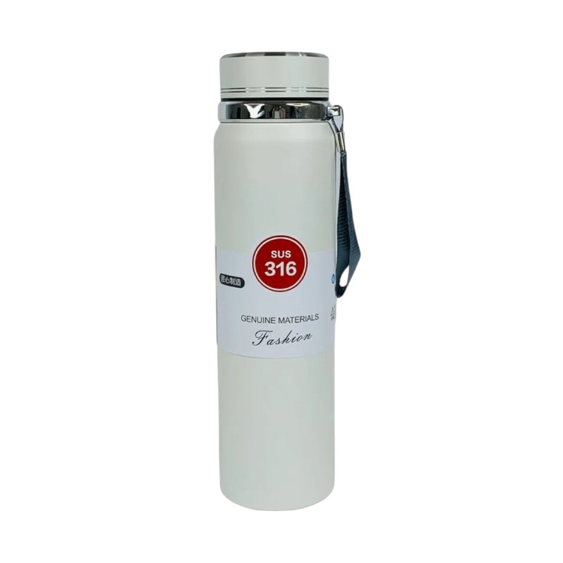 Φορητό παγούρι-θερμός - 1L - 616205 - White
