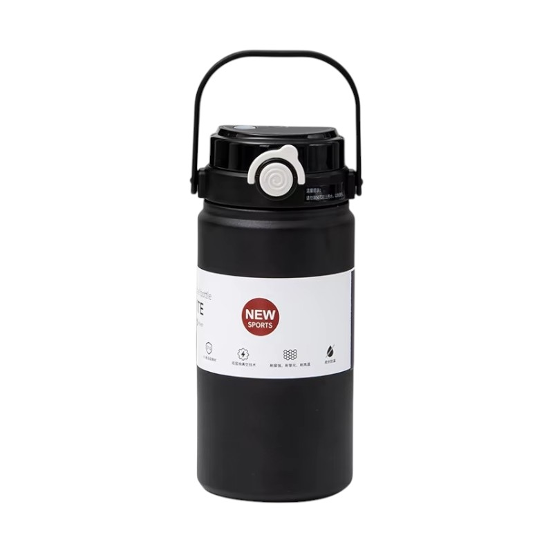 Φορητό παγούρι-θερμός - 1L - 616236 - Black