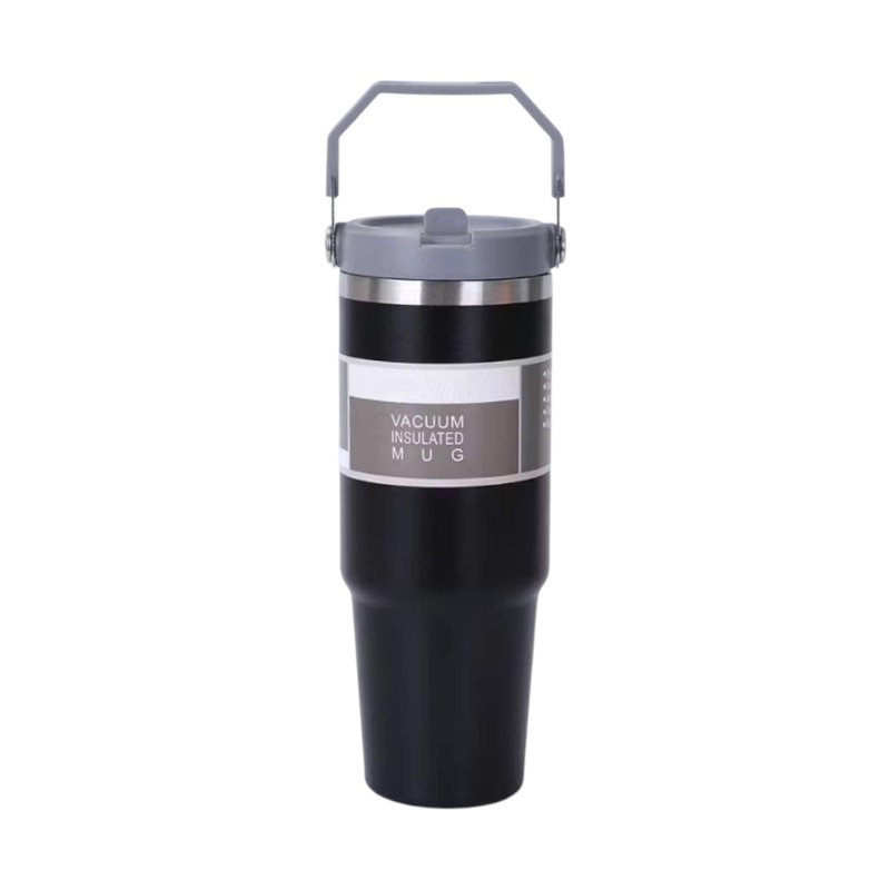 Φορητό παγούρι-θερμός - ZF002 - 900ml - 640024 - Black