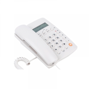 Ενσύρματο σταθερό τηλέφωνο - OHO-03 - 690033 - White