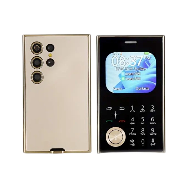 Κινητό τηλέφωνο - V8 - Dual Sim - 812143 - Gold