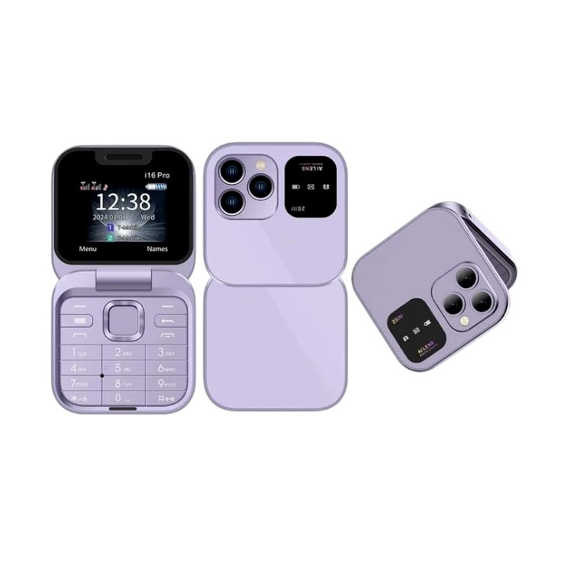 Κινητό τηλέφωνο - i16 Pro - Dual Sim - 812174 - Purple