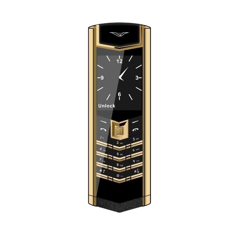 Κινητό τηλέφωνο - V10 - Dual Sim - 812198 - Gold - Ελληνικό μενού