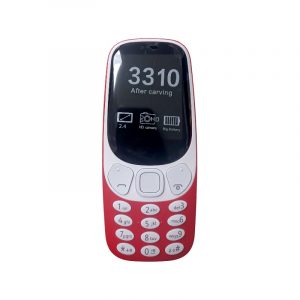Κινητό τηλέφωνο - 3310 - Dual Sim - 812259 - Red - Ελληνικό μενού