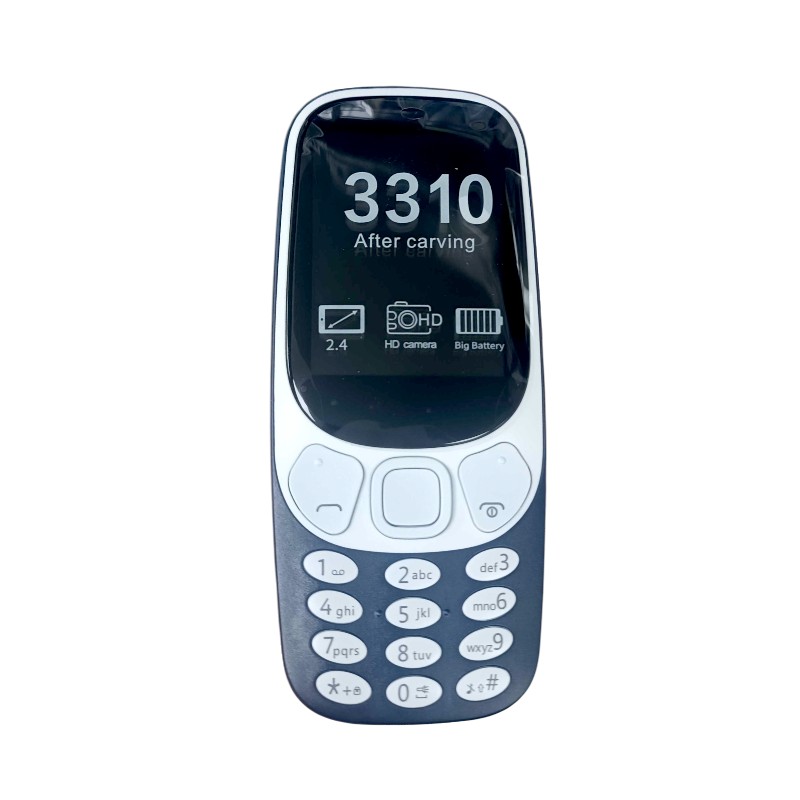 Κινητό τηλέφωνο - 3310 - Dual Sim - 812259 - Blue - Ελληνικό μενού