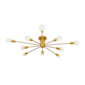 Φωτιστικό οροφής LED - 7021-10 - Gold - 431385
