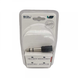 Αντάπτορας ήχου Jack 6.3mm σε 3.5mm - 1856-1 - 098920