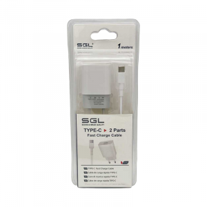 Αντάπτορας φόρτισης με καλώδιο - TypeC - Quick Charge - D1-S2 - 1m - 099576