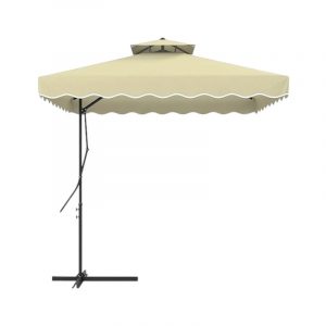 Ομπρέλα κήπου κρεμαστή - YB3099 - 585373 - Beige