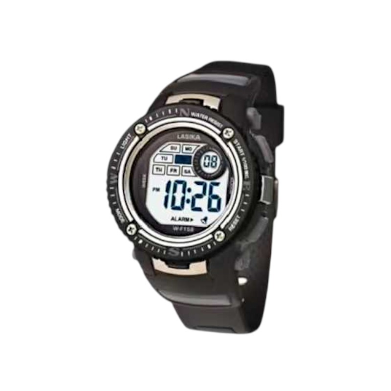Ψηφιακό ρολόι χειρός - LS158 - Lasika - 817384 - Black