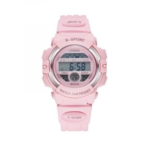 Ψηφιακό ρολόι χειρός - LS116 - Lasika - 817407 - Pink