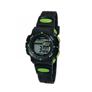 Παιδικό ψηφιακό ρολόι χειρός - LS85 - Lasika - 817421 - Black/Green