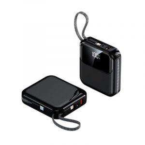 Powerbank Mini - Fast Charge - 10.000mah - DX337 - 813669 - Black