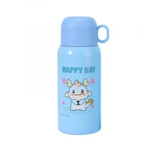 Παιδικό παγούρι-θερμός με κούπα - 500ml - 312567 - Blue