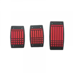 Διακοσμητικά καλύμματα πεντάλ αυτοκινήτου - R-G31108-3 - 120714 - Red