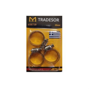 Σφιγκτήρες σωλήνων - Σετ 12 πακέτα - 25mm - 658739