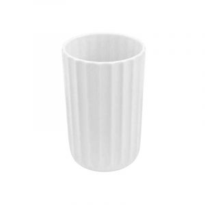 Θήκες οδοντόβουρτσας πλαστικές σε σετ 5Χ - White - 21525