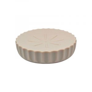 Σαπουνοθήκες μπάνιου πλαστικές σε σετ 9Χ - Beige - 21562