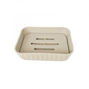 Σαπουνοθήκες μπάνιου πλαστικές σε σετ 9Χ - Beige - 21568