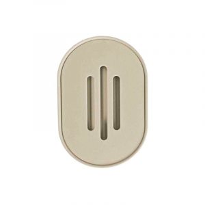 Σαπουνοθήκες μπάνιου πλαστικές σε σετ 9Χ - Beige - 21574