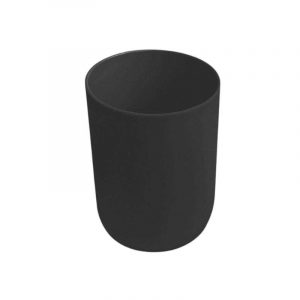 Θήκες οδοντόβουρτσας πλαστικές σε σετ 5Χ - Black - 21789