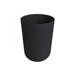 Θήκες οδοντόβουρτσας πλαστικές σε σετ 5Χ - Black - 21795