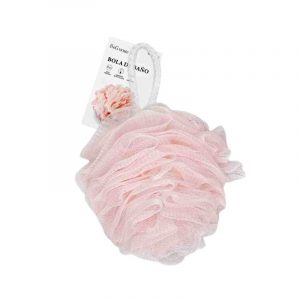 Σφουγγάρια μπάνιου δίχτυ σε σετ 5Χ - Light Pink - 24965