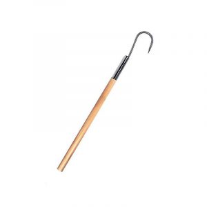 Γάντζος ψαρέματος αλουμινίου με ξύλινη λαβή - Gaff - 120cm - 931889