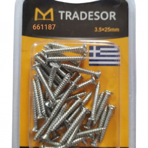 Βίδες - 3.5X25mm - Σετ 12 πακέτα - 661187