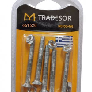 Βίδες - 6X50mm - Σετ 12 πακέτα - 661620