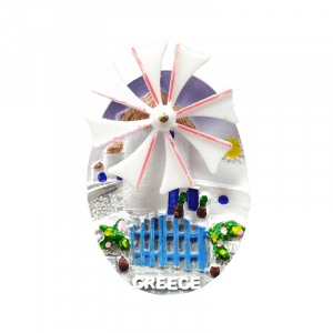 Tουριστικό μαγνητάκι Souvenir – Σετ 12pcs - Resin Magnet - Greece - 678205