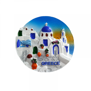 Tουριστικό μαγνητάκι Souvenir – Σετ 12pcs - Resin Magnet - Greece - 678234