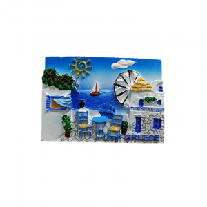 Tουριστικό μαγνητάκι Souvenir – Σετ 12pcs - Resin Magnet - Greece - 678258