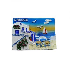 Tουριστικό μαγνητάκι Souvenir – Σετ 12pcs - Resin Magnet - Greece - 678273