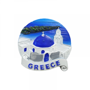 Tουριστικό μαγνητάκι Souvenir – Σετ 12pcs - Resin Magnet - Greece - 678278