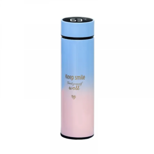 Φορητό παγούρι-θερμός με ψηφιακό θερμόμετρο - 500ml - 954125