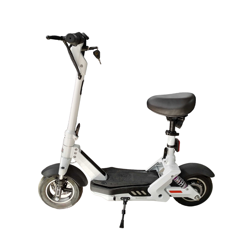 Ηλεκτρικό Scooter με σέλα - 10" - C1 - 500W - 45km/h - 986025 - White