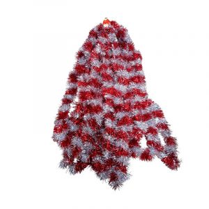 Σετ Χριστουγεννιάτικες Γιρλάντες - 10pcs - 2m*9cm - 21222 - Red