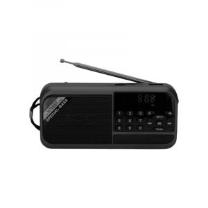 Επαναφορτιζόμενο ραδιόφωνο - PR-798 - 241328 - Black