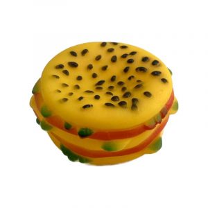 Παιχνίδι σκύλου Latex Burger - 8.5cm - 12pcs - 550413