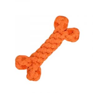 Παιχνίδι σκύλου κόκκαλο από σχοινί - 20cm - 550593