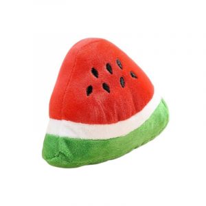 Λούτρινο παιχνίδι σκύλου καρπούζι - 10x12cm - 12pcs - 550649