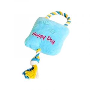 Λούτρινο παιχνίδι σκύλου με σχοινί - 26x10cm - 550800
