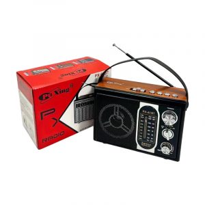 Επαναφορτιζόμενο ραδιόφωνο - PX-61BT - 617156 - Brown