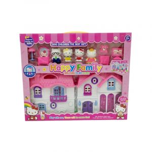 Κουκλόσπιτο mini με αξεσουάρ - 596A - 917361